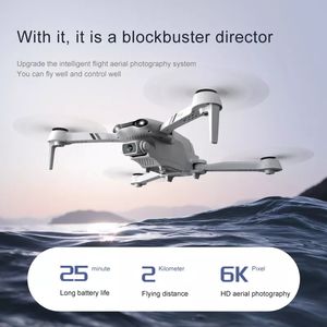 Drone RC F10, facile à utiliser pour les débutants, pliable, avec caméra HD, télécommande, transmission 2 km, pour enfants - Product Image 5