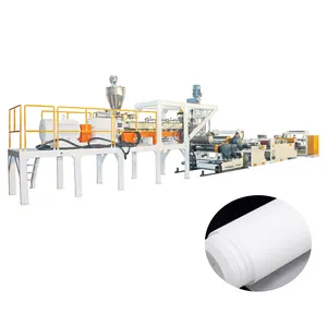 좋은 가격 중국 공급 업체 투명 PET 플라스틱 Rpet 투명 필름 시트 압출 만들기 기계