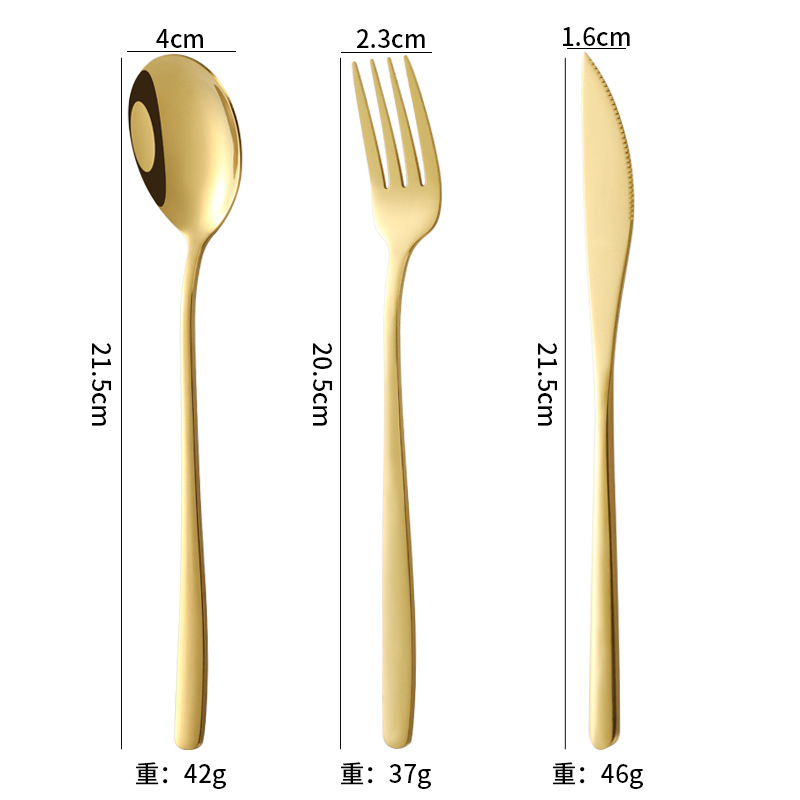 Or - Ensemble 3 pièces