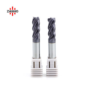 ZANHO High Performance S400 Hardmetaalfrees 4-snijders/2-snijders bolkop voor hogesnelheidsfreesbewerking Volhardmetaalfrees - Product Image 2