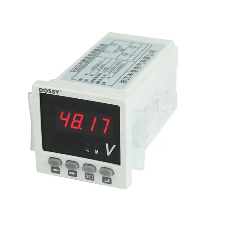 voltage meter DS5240-U voltmeter electric meter 48*48mm panel type LED voltage meter