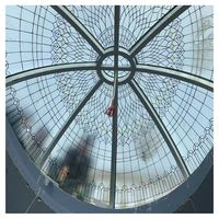 Cloche de plafond artisanale Prima en verre trempé et vitrail, durable, artistique, décorative et économique pour maison