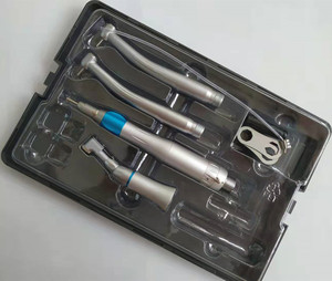 Equipo de Laboratorio Dental, Kit de Piezas de Mano de Alta Velocidad/Baja Velocidad/Angulares para Estudiantes, Turbina de Construcción Metálica, 6 Meses de Garantía - Product Image 3