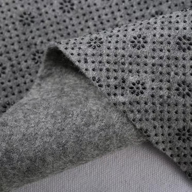 Cheap Price Breathable Dot Pattern Non-slip Backing Cloth for Tufted Rugs and Carpets 100% Polyester