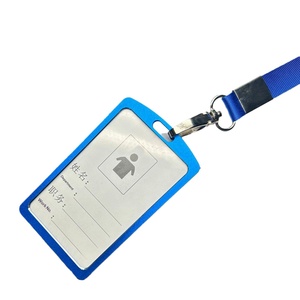 Porte-<span class=keywords><strong>badge</strong></span> d'employé en alliage d'aluminium et cordon pour <span class=keywords><strong>badge</strong></span> d'usine avec <span class=keywords><strong>badge</strong></span> nominatif <span class=keywords><strong>imprimable</strong></span>, marque OEM - Product Image 5