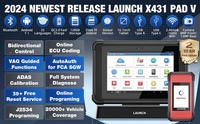 LAUNCH X431 PAD V Scanner Car Obd2 Software Duty Truck Key Programming Machine Outil de diagnostic tout-en-un avec mise à jour d'un an