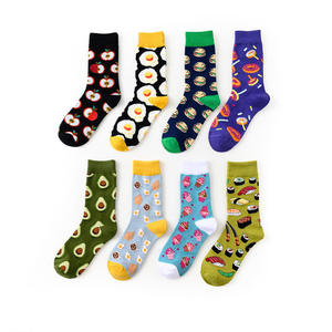 Best-Selling <strong>Men's</strong> INS Original Cotton <strong>Socks</strong> with Creative Design Food Series Embroidery Logo for Lovers in Europe <strong>United</strong> States - Product Image 3