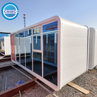 Villa de luxe en conteneurs, maison modulaire en conteneurs au design moderne avec toutes les commodités