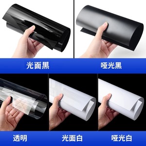 Láminas de PVC Mate Blanco y Negro Mate Pengshun de 915 mm de Ancho, Personalizables para Estampado, Corte y Impresión - Product Image 2