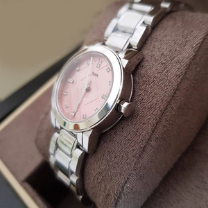 Montre pour femme Burbe personnalisée avec strass et cristaux de saphir, luxe, sport, affaires, simple, en acier inoxydable, quartz, 20 mm, 50 m - Product Image 5