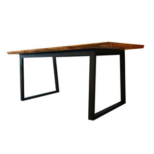 Vente chaude Pieds de table trapézoïdaux Pieds de table à manger de style moderne en métal - Product Image 1