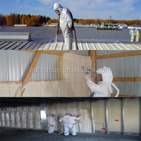 300 pieds 600 pieds, polyuréthane ignifuge A + B, matière première polyéther Polyol polymère MDI PAPI