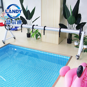 รอกคลุมสระว่ายน้ำ Landy รุ่น 60F ทำจากอลูมิเนียมอัลลอย พร้อมล้อ สำหรับเก็บผ้าคลุมสระว่ายน้ำ - Product Image 4