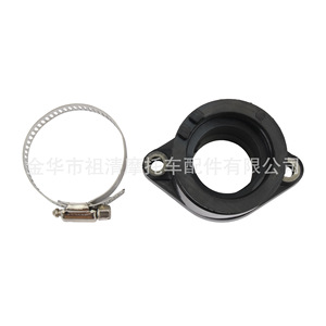 Adaptateur de carburateur de moto ZUQING, connecteur de collecteur d'admission en caoutchouc de 30mm pour XZ100W - Product Image 1