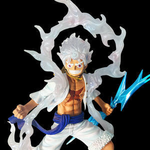 Figurine d'action japonaise, anime One Pieces, série 26cm Nika <span class=keywords><strong>Luffy</strong></span> Gear 5, figurines en mode flash d'éveil de fruits démoniaques, jouets de poupée modèle - Product Image 3