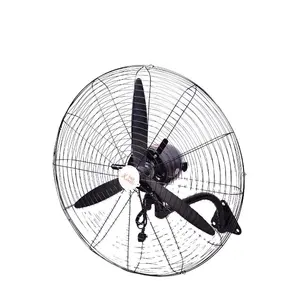 Kanasi 20 26 30 Inch Industrial oscillating copper motor 3 speed all metal Hanging cooling best price Wall mounted Fan with CE