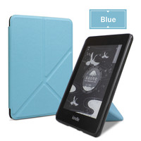 Casing pembaca elektronik Kindle cerdas, casing lipat magnetik 2019 ke-10