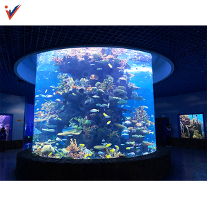 1m 2m 3m 4m 5m 6m taille personnalisée Lucite grands aquariums, aquarium acrylique - Product Image 1