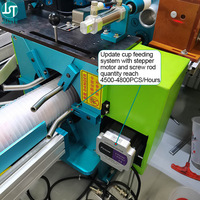 Sérigraphie entièrement automatique pour gobelets en papier Nouvelle machine de sérigraphie mobile automatique à contrôle PLC pour étiquettes à une station