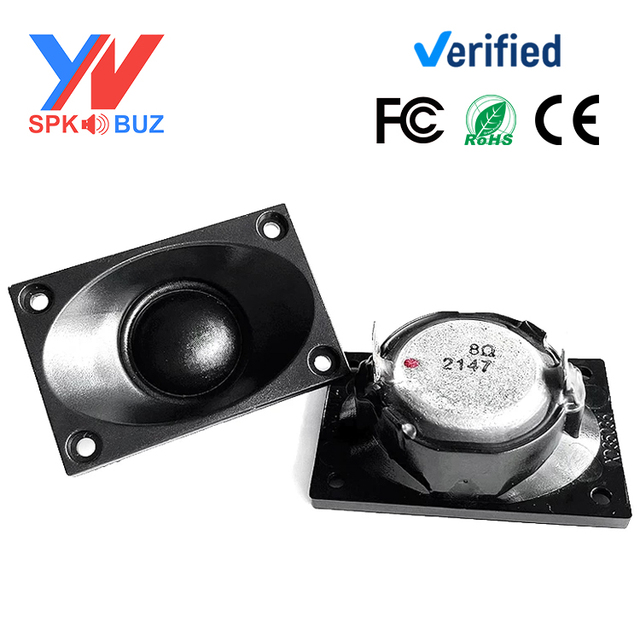 Factory Customize 5436 54*36mm 8Ohms10W Audio Amplifier Silk Dome Tweeter Speaker OEM/ODM Smart Sound Box Acoustic Components