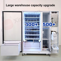Distributeur automatique de snacks et de boissons avec écran tactile pour un service en libre-service 24h/24
