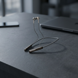 Cargador C para Auriculares Inalámbricos con Banda para el Cuello V5.2, Audio ENC, Más de 20 Horas de Duración de la Batería e Indicador LED - Product Image 4