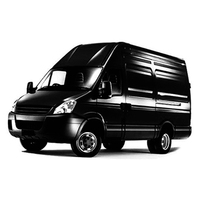 Fabricant professionnel Pare-chocs avant 0,72 x 1,97 x 0,64 m avec cache de crochet de remorquage pour IVECO Daily City 2006