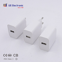 Adaptateurs secteur universels US EU UK 10W 15W 18W 5v AC-DC 1a 2a 3a avec port USB-A/port USB-C