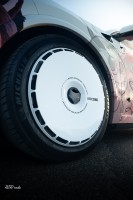 Nouvelles jantes de course chromées forgées sur mesure, couvercle de disque aérodynamique Turbofan, 16-22 pouces, accessoire aérodynamique pour haute performance 6061-T6