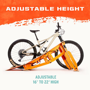 Rampe de saut portable à 3 panneaux pour tous les âges, idéale pour les VTT, les <span class=keywords><strong>BMX</strong></span>, rampe de terrain portable pour VTT - Product Image 2