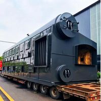 Chaudière à vapeur industrielle OEM à biomasse avec gazéifieur de charbon, contrôle PLC entièrement automatique, haute efficacité