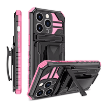 Nouvelle conception, style professionnel, coque de téléphone portable antichoc holographique TPU+PC pour 15 Pro Max