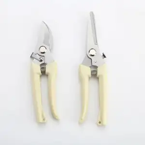 Professional Premium Stainless Hand Garden Grafting Tools Bypass Pattern Pruning Shear Fruit Tree Pruning Scissor Cutting Tools