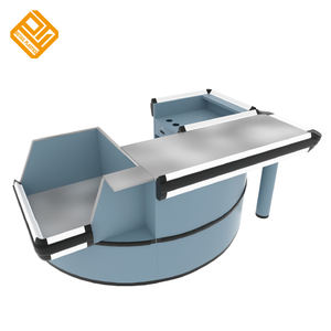 Mostrador de pago de supermercado personalizable Highbright, opciones de tamaño y color disponibles, Mostrador de cajero eficiente - Product Image 2