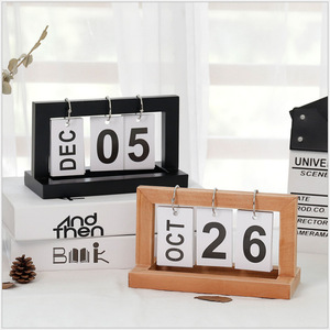 Organizer <span class=keywords><strong>da</strong></span> Scrivania PUSELIFE, Portapenne, Porta Calendario in Legno <span class=keywords><strong>Fai</strong></span>-<span class=keywords><strong>da</strong></span>-<span class=keywords><strong>Te</strong></span>, Vendita all'Ingrosso - Product Image 3