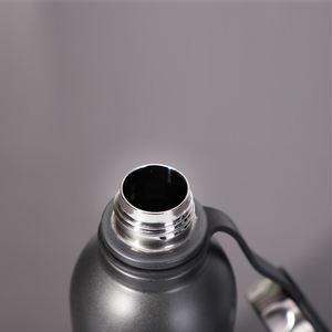 Bouteille d'eau sportive en acier inoxydable sans BPA de 550 ml, étanche, garde au froid et au chaud, avec couvercle à poignée, petite ouverture, conforme aux normes alimentaires FDA LFGB - Product Image 2