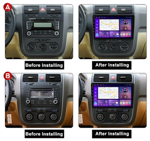 Nueva unidad principal de Radio automática Android para VW Sagitar Jetta 5 <span class=keywords><strong>MT</strong></span> AT Golf 4 2006 -2010 navegación GPS Multimedia estéreo coche DSP - Product Image 3