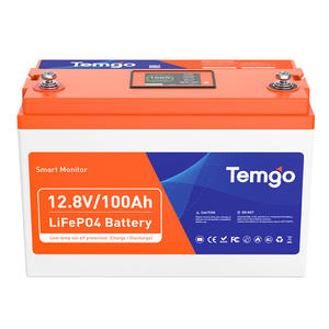 Baterai Lithium US Stock 12.8V 100Ah 200ah 12.8v Lifepo4 dengan Bluetooth untuk Kendaraan Sistem AC Baterai RV - Product Image 2