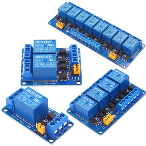 Mô-đun Rơle Kênh 3V 3.3V 1/2/4/8 Kích Hoạt Mức Cao Và Thấp Bộ Cách Ly Kép Cách Ly Mô-đun Rơle 3.3V - Product Image 1