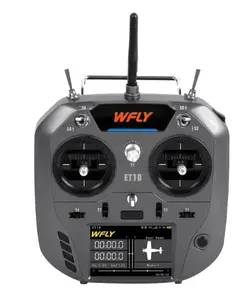 WFLY ET10 10CH 2.4Gz 터치 스크린 스마트 리모컨 디지털 이미지 라디오 송신기