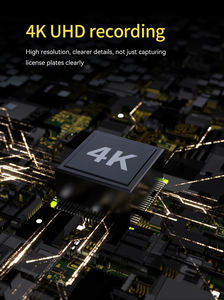 Caméra de tableau de bord à écran tactile 4K 123 ° enregistreur de conduite avant arrière vidéo IPS LCD WiFi GPS 24H Mode de stationnement prend en charge la carte 128G - Product Image 4