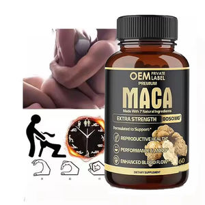 Cápsulas de mejora masculina Suplementos de ampliación masculina Cápsulas de Maca - Product Image 5