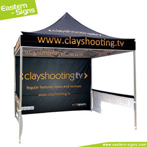 Tente de gazebo pop-up en aluminium de 10x10 pieds, conception gratuite, imperméable pour l'exposition commerciale en plein air et l'affichage d'événements, tente à cadre de 3x6 pouces - Product Image 1