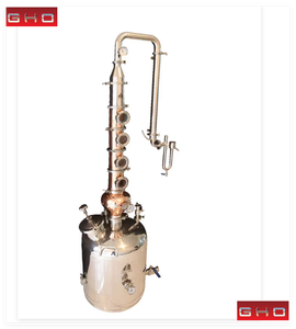 Equipo de Destilación de Vodka Semiautomático de la Serie Minin, Olla de Destilación de Cobre y Acero Inoxidable para Licores Caseros - Product Image 1