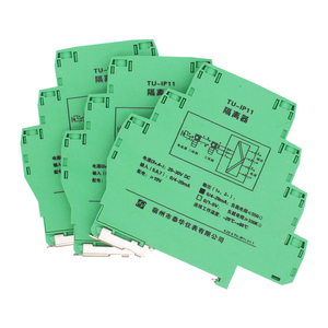 Isolateur de distribution de courant et de tension programmable série TU-I/U, isolateur de signal DC24V sur rail DIN pour système PLC DCS - Product Image 1