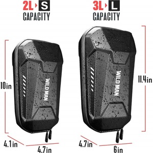 Sac de rangement imperméable réfléchissant <span class=keywords><strong>Wild</strong></span> <span class=keywords><strong>Man</strong></span> 2L/3L, sac rigide en EVA pour trottinettes électriques universelles - Product Image 2