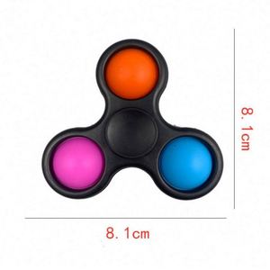 Mini Gyro en Silicone Rotatif, Cube Volant Portable, Tri-Finger Pop Spinner, Jouet Anti-Stress Promotionnel - Product Image 6