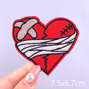 Bricolage <span class=keywords><strong>broderie</strong></span>/<span class=keywords><strong>patch</strong></span> <span class=keywords><strong>thermocollant</strong></span> fer sur patchs pour vêtements personnalisé usine direct prix applique autocollant badges patchs - Product Image 3