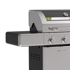 गार्डन प्लेट 6 बर्नर वाणिज्यिक बारबेक्यू गैस ग्रिल में निर्मित - Product Image 3