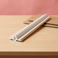 Matrice de pliage double standard 1.0*3.5-1.0 canaux en PVC blanc super adhésif avec capacité de découpe de 10000-30000